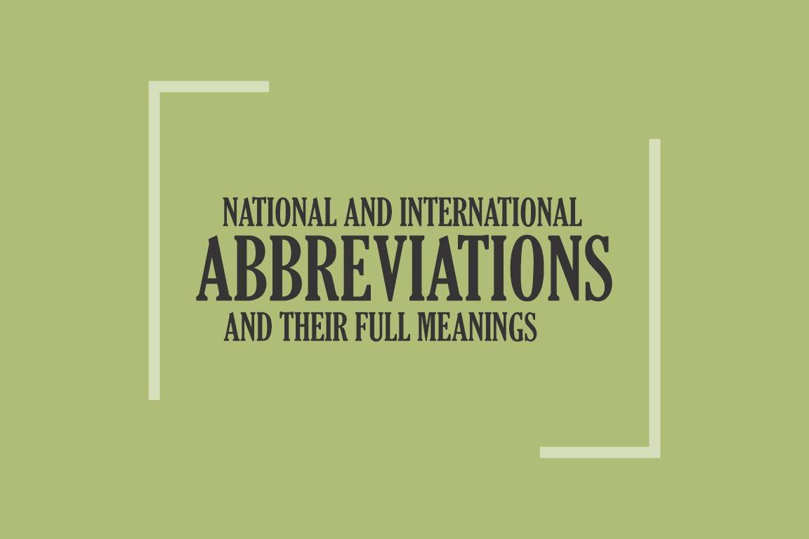 international abbreviation